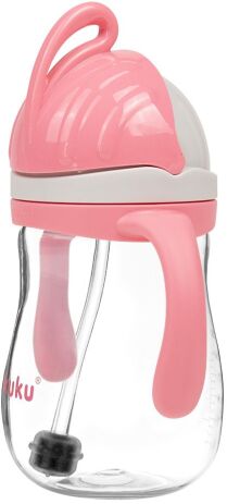 Akuku Ποτηράκι Με Καλαμάκι & Βαρίδι Pink (A0676) (3)