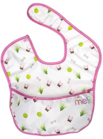 Melii Σαλιάρα 2Τμχ Bulldog (MEL13800) (2)