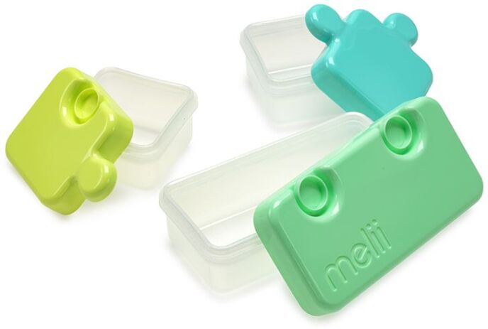 Melii Φαγητοδοχείο Puzzle Lime (MEL15100) (1)