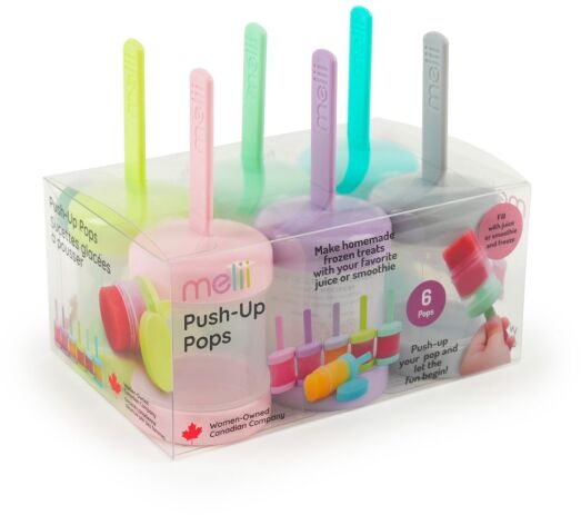 Melii Θήκες Για Γρανίτες /Παγωτά Push Up Pops 6Τμχ (MEL19460) (1)