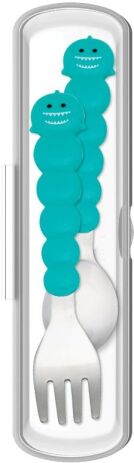 Melii Σετ Κουτάλι-Πιρούνι Με Θήκη Shark (MEL20230) (0)