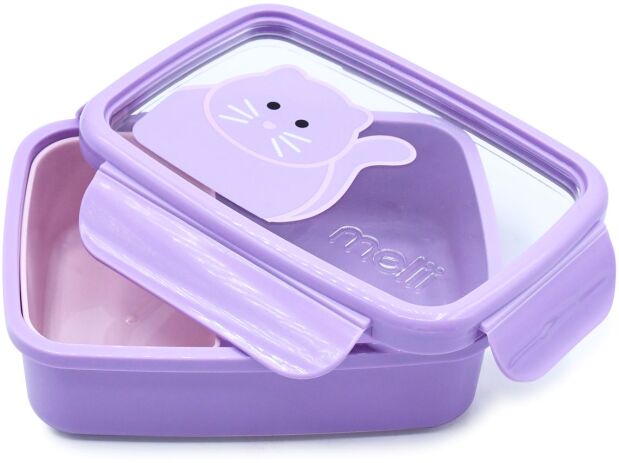 Melii Φαγητοδοχείο Bento 2 Θέσεων 880ml Cat (MEL21870) (0)