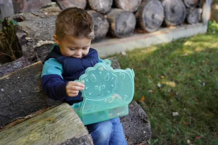 Melii Φαγητοδοχείο Snackle Dino (MEL23500) (2)