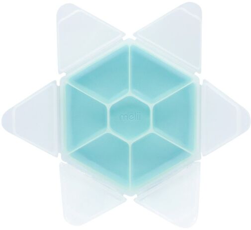 Melii Δοχείο Για Σνακ Hexagon Blue (MEL23710) (1)