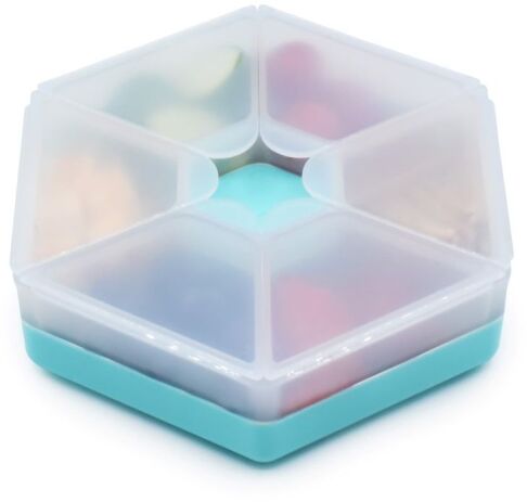 Melii Δοχείο Για Σνακ Hexagon Blue (MEL23710) (4)