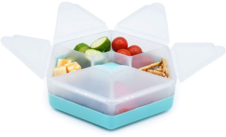 Melii Δοχείο Για Σνακ Hexagon Blue (MEL23710) (5)