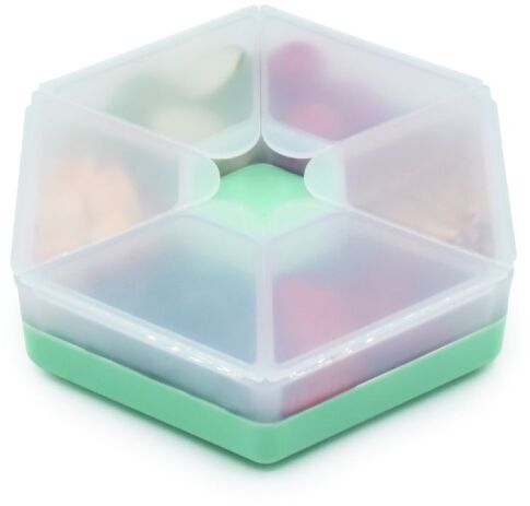 Melii Δοχείο Για Σνακ Hexagon Mint (MEL23730) (4)