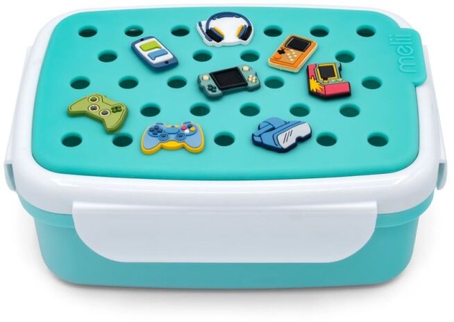 Melii Φαγητοδοχείο Bento Με Charms 880ml Blue (MEL27600) (0)