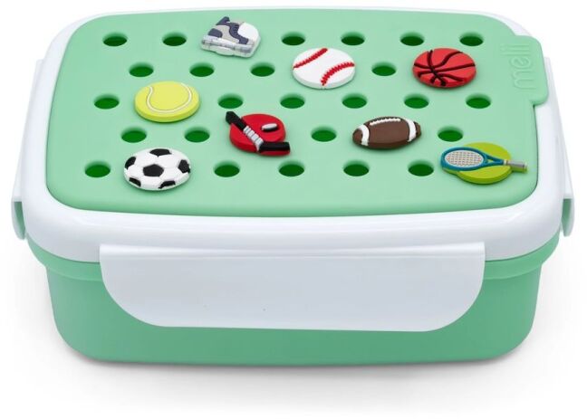 Melii Φαγητοδοχείο Bento Με Charms 880ml Green (MEL27610) (0)