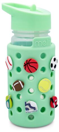 Melii Παγούρι Με Charms 450ml Green (MEL27710) (0)