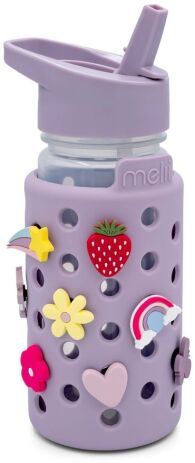Melii Παγούρι Με Charms 450ml Purple (MEL27730) (1)