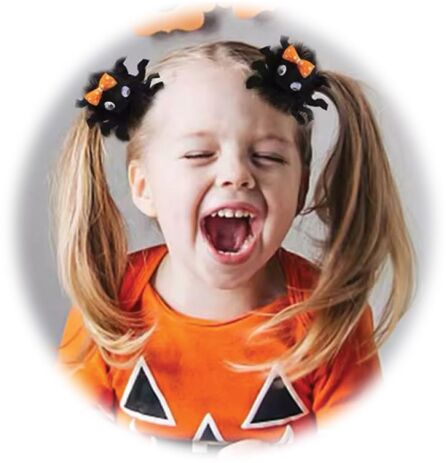 Σετ 2 Τσιμπιδάκια Halloween Αράχνες (Α2468) (2)