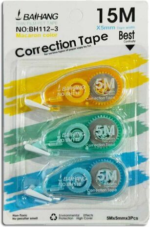 Διορθωτική Ταινία 3Τμχ (Σ0708) (0)