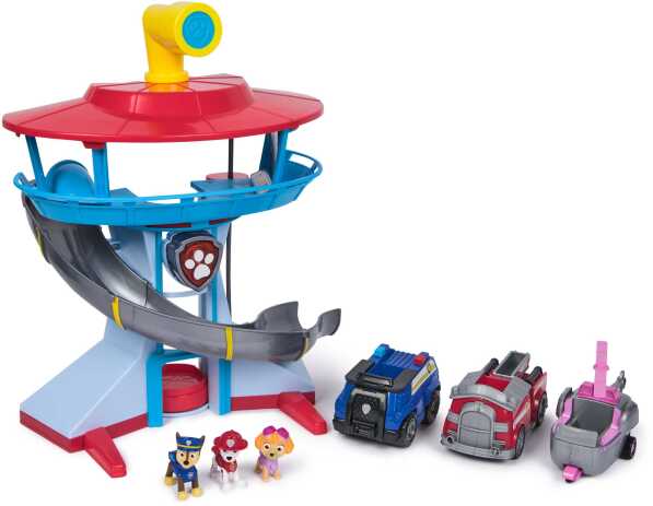 Paw Patrol Πύργος Αποστολών Με 3 Φιγούρες & Οχήματα (6070237) (0)