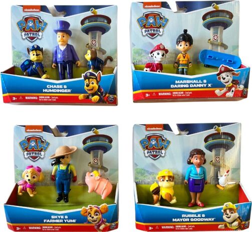 Paw Patrol Κουταβάκια Δράσης Με Ήρωες-4 Σχέδια (6070734) (2)