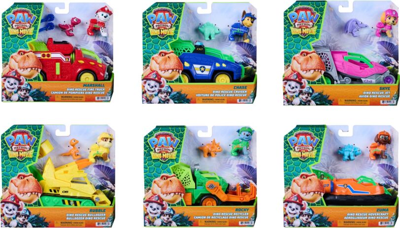 Paw Patrol Dino Movie Θεματικά Οχήματα-6 Σχέδια (6075800) (2)