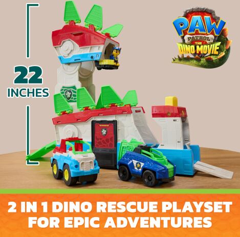 Paw Patrol Dino Movie Πύργος Αποστολών-Dino Mobile (6076044) (2)