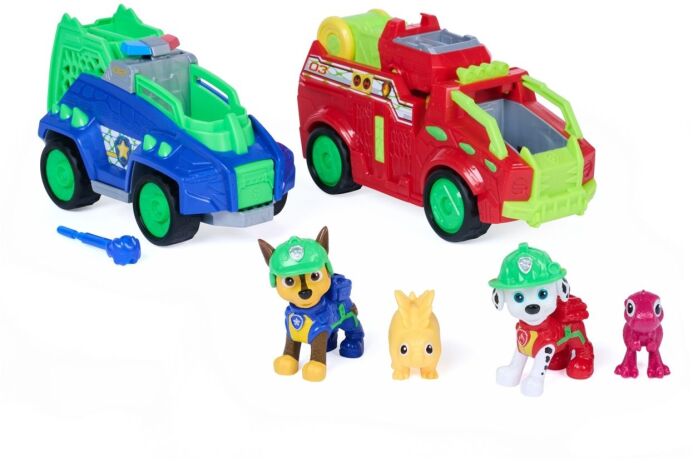 Paw Patrol Dino Movie Οχήματα 2Τμχ. (6077676) (0)