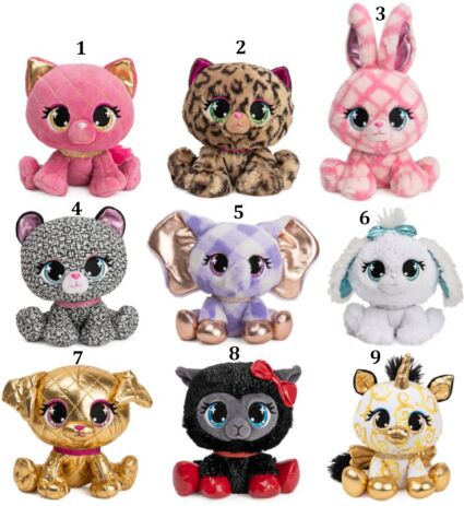 Gund Λουτρινοζωάκια-9 Σχέδια (6063112) (1)