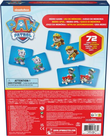 Επιτραπέζιο Paw Patrol Παιχνίδι Μνήμης (6066834) (2)