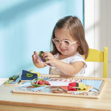 Melissa & Doug Πίνακας Βασικών Δεξιοτήτων Αρκουδάκι (6075184) (4)