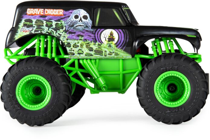 Monster Jam Τηλεκατευθυνόμενο Grave Digger 1:24 (6044955) (3)