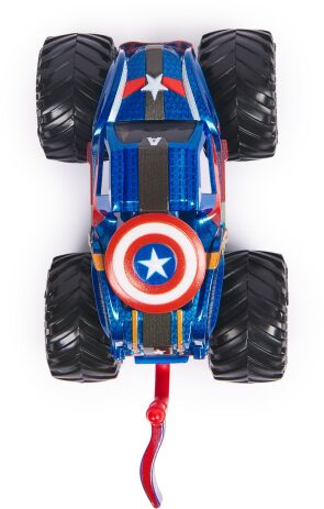 Monster Jam Όχημα 1:4 Marvel-5 Σχέδια-1Τμχ (6069960) (8)