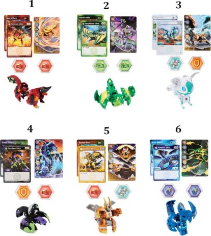 Bakugan Σφαίρα Ultra S3-6 Σχέδια (6061538) (1)