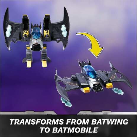 DC Metal Force Transforming Batwing & 2 Φιγούρες 10cm (6070889) (7)