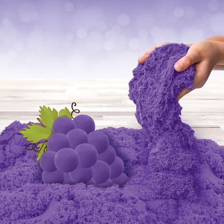 Kinetic Sand Άμμος-Fruity Scents-4 Σχέδια (6070194) (10)