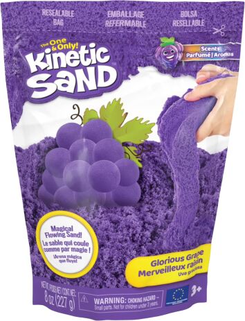 Kinetic Sand Άμμος-Fruity Scents-4 Σχέδια (6070194) (4)