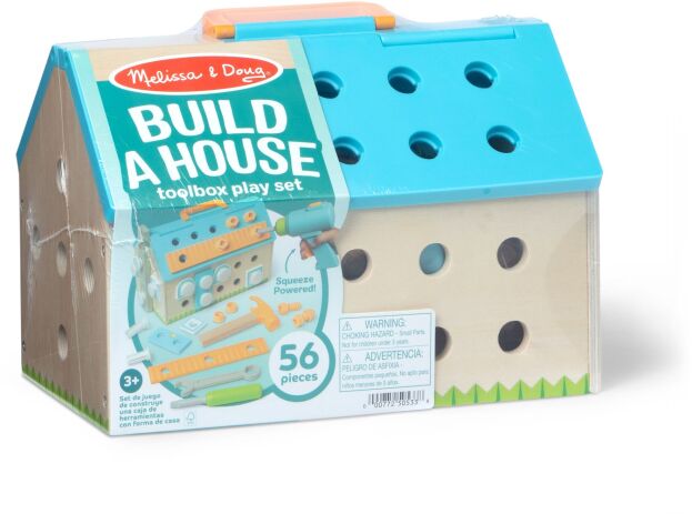 Melissa & Doug Εργαλειοθήκη Build A House (6076873) (1)