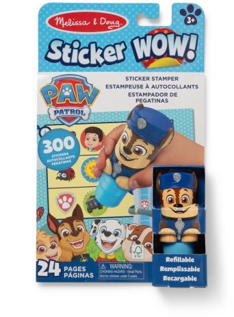 Melissa & Doug Αυτοκόλλητα Wow!-Paw Patrol-3 Σχέδια (6077286) (0)