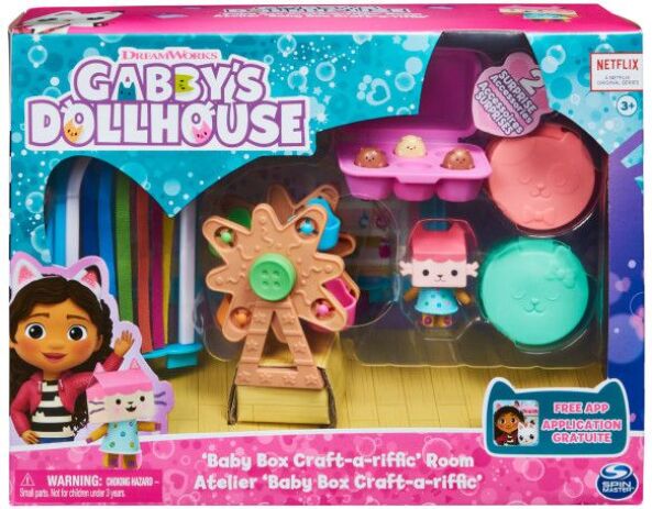 Gabby's Dollhouse Mini Σετ Δωμάτια-Ατελιέ (6064151) (1)