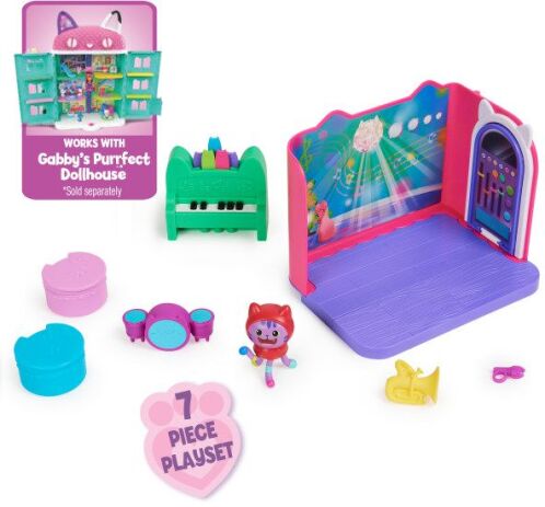 Gabby's Dollhouse Mini Σετ Δωμάτια-Δωμάτιο Μουσικής (6065830) (5)