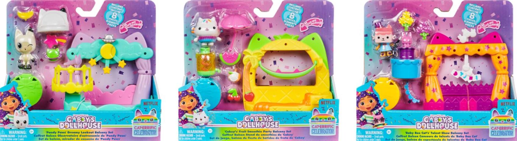 Gabby's Dollhouse Μπαλκόνια-3 Σχέδια (6069729) (2)