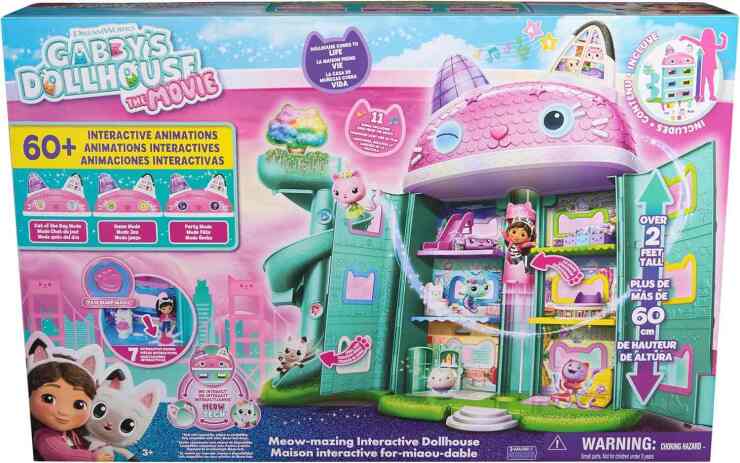 Gabby's Dollhouse Movie Κουκλόσπιτο Deluxe (6074339) (1)