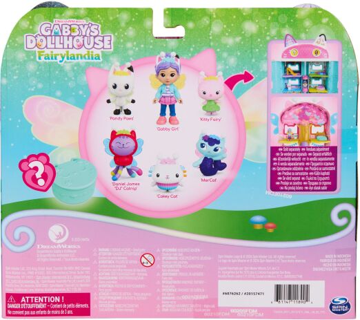 Gabby's Dollhouse Fairylandia Σετ Φιγούρες 6Τμχ (6076262) (6)