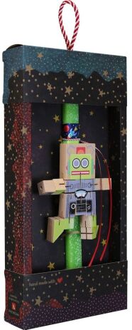 Λαμπάδα Ρομπότ Τρανσφόρμερ Πράσινο (LA25016C) (1)