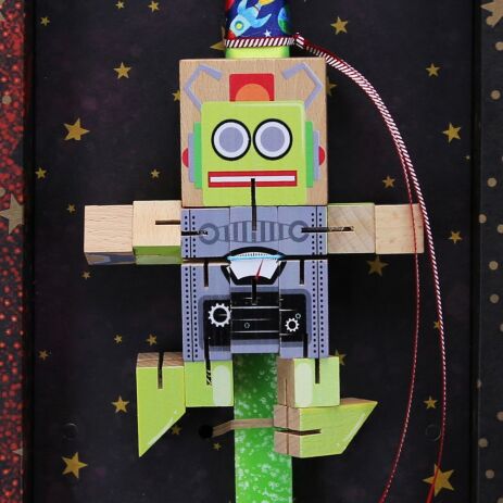 Λαμπάδα Ρομπότ Τρανσφόρμερ Πράσινο (LA25016C) (2)