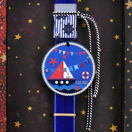 Λαμπάδα Καραβάκι (LA25036AB) (2)