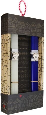 Λαμπάδα Καρδιές Ζευγάρι (LA25036AC) (1)