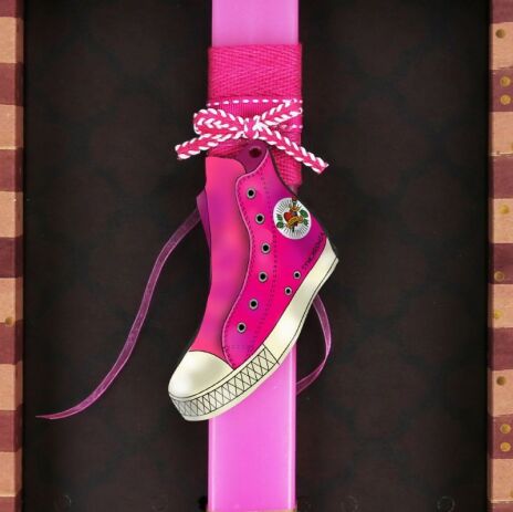 Λαμπάδα All Star Ροζ (LA25036H) (2)