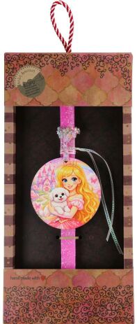 Λαμπάδα Πριγκίπισσα Με Σκυλάκι (LA26033A) (0)