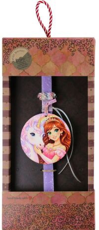 Λαμπάδα Πριγκίπισσα Με Μονόκερο (LA26033B) (0)