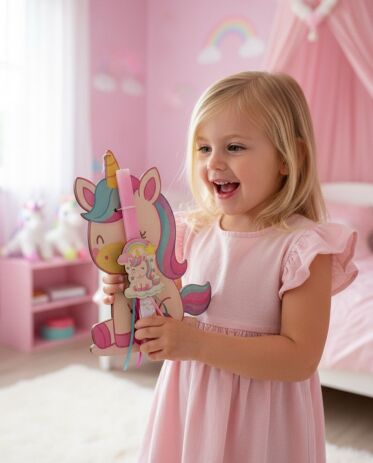 Λαμπάδα Lifelikes Baby Unicorn Κάδρο (04.21.00.000.7232) (4)