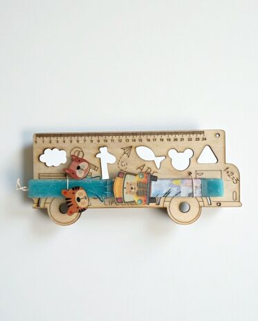 Λαμπάδα Lifelikes Χάρακας Σχολικό Stencil (04.21.00.000.7235) (0)