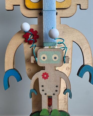 Λαμπάδα Lifelikes Ρομπότ Πολύχρωμο (04.21.00.000.7244) (1)