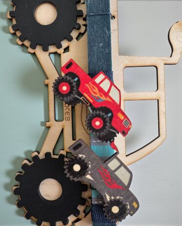 Λαμπάδα Lifelikes Αυτοκίνητο Monster (04.21.00.000.7245) (2)