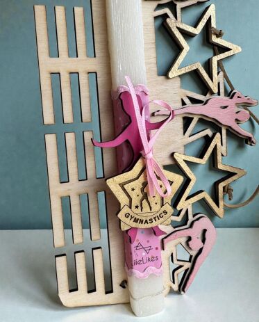 Λαμπάδα Lifelikes Ρυθμική Μετάλλια Πινακίδα (04.21.00.000.7252) (1)